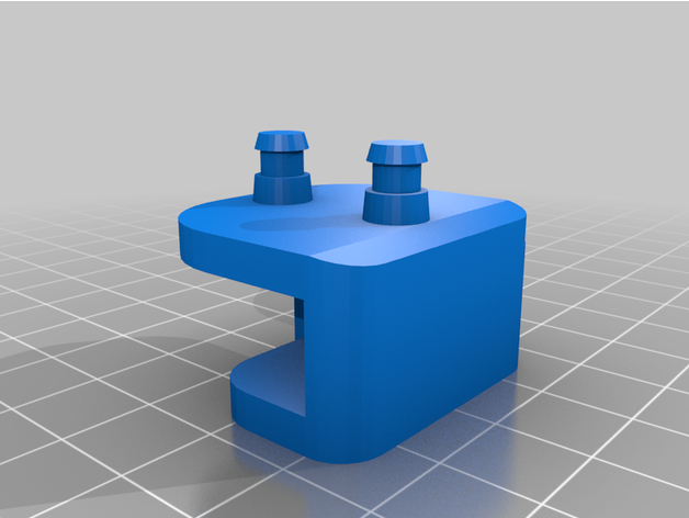 arquitetônico marca caixa correio lidar substituição suporte 3D print model - Mito3D