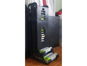 battery holder extension 3d print model - Mito3D