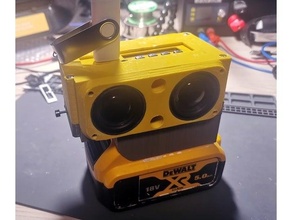 DIY percer batterie radio 3d print model - Mito3D