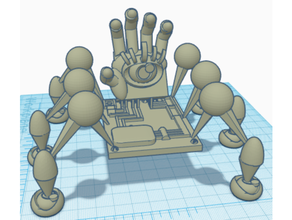 grand hand 3d print model - Mito3D