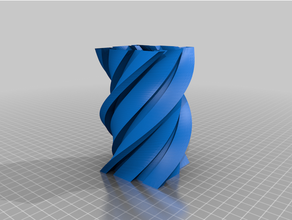 vase 318 container pen cup holder 3d print model - Mito3D