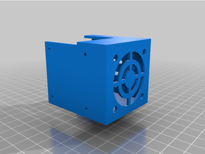 cr10 40x20 fan support noctua 40x20mm 40 mm cr10s creality cr-10 cr-10s ender 3 20mm 40mm silent 3d print model - Mito3D