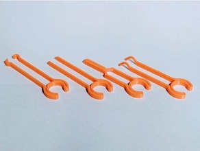 Pinzette einstellen Hand Werkzeuge Gesundheit bilden medizinisch Werkzeug 3d print model - Mito3D