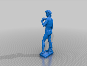 david michelangelo scultura 3d print model - Mito3D