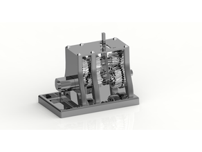 lehrreich Getriebe dc motors Ausrüstung Motor Verschiebung 3d print model - Mito3D