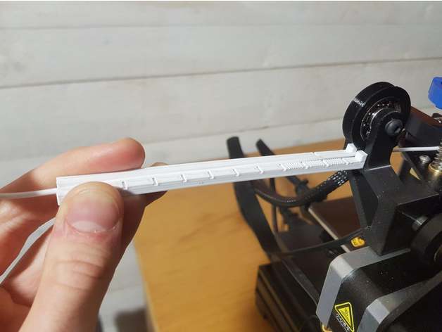 e-step calibration tool - measure caliper extruder step 3D print model - Mito3D