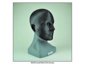 hayat boyut kafalar Niosh küçük orta 3d print model - Mito3D