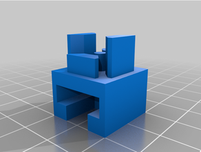 solido base ender3 pro filamento guida ender3pro 3d print model - Mito3D