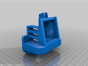 Satsana Ventilator Leitung Schlüssel ausgeschnitten Kühlung Realität Ender 3 3d print model - Mito3D