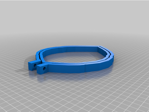 foglia forma ricamo cerchio 4 dimensioni 3d print model - Mito3D