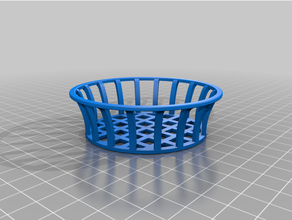 cesta crecer ajo agua plantar 3d print model - Mito3D