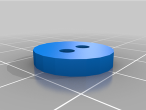 basic button 3d print model - Mito3D