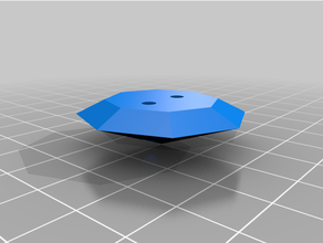 base bouton remix 3d print model - Mito3D