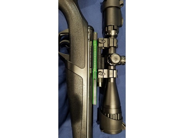 22 brechen Fass Pellet Gewehr Licht Stift montieren Taschenlampe Halter Unterstützung Schiene 3D print model - Mito3D