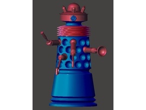 Cusick 39 original Dalek conception Daleks docteur sci science fiction scifi dr 3d print model - Mito3D