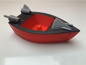 speedboat - superthings compatible 3d print model - Mito3D