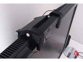 webcam module case desktop pc usage holder mount 3d print model - Mito3D