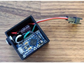 enceinte DIY ambilight arduino pro micro manette guider 3d print model - Mito3D