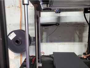 Ender 5 Filament leiten montieren Spule Halter Unterstützung Aktualisiert 3d print model - Mito3D