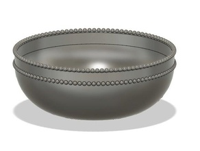 bowl 2 dish 3d print model - Mito3D