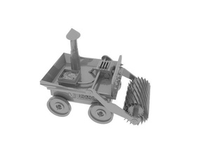 chaos dwarf carriage 28mm engine miniature 3d print model - Mito3D