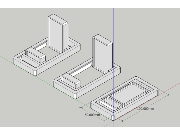 ipad estante soporte 3D print model - Mito3D