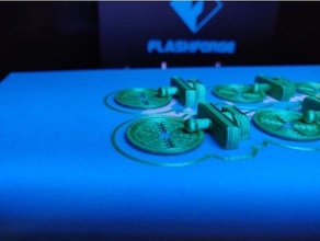 estufa bolha embrulho clipes 3d print model - Mito3D