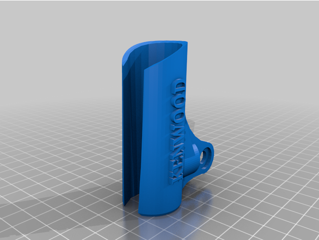 Kenwood mc 60 escritorio micrófono estante soporte 3D print model - Mito3D