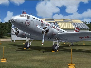 Douglas dc2 1 72nd Rahmen Modell Flugzeug amerikanisch ww2 3d print model - Mito3D