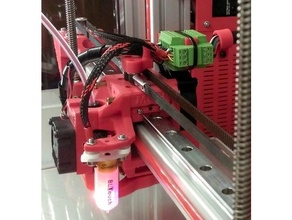 blv mgn12 red a6 a8 cabeza rápido conector 3d impresora partes potenciar mgn 3d print model - Mito3D