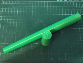 tin whistle storage tube clarke celtic tinwhistles sweetone case irish music penny 3d print model - Mito3D