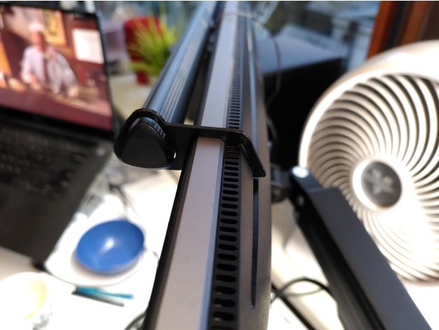 dell monitor light holder 3D print model - Mito3D