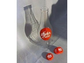 nukacola potable bouteille vasemode 3d print model - Mito3D