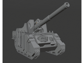 legion artillery tank 3d print model - Mito3D