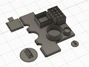 suporte carabina 3d print model - Mito3D
