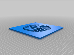 fan cover 3d print model - Mito3D