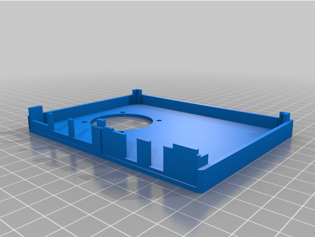 pi4 hdmi caso funda geekpi frambuesa pi rpi rpi4 3D print model - Mito3D