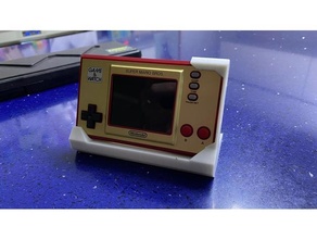 nintendo game watch stand 3d print model - Mito3D