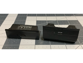 Xbox batterie Cas gaine 4 batteries manette 3d print model - Mito3D