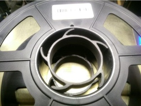 spool hole reducer 72-74mm spools - adapter geeetech sunlu 3d print model - Mito3D