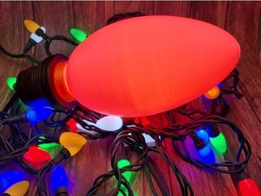 gigante Navidad luces 3d print model - Mito3D