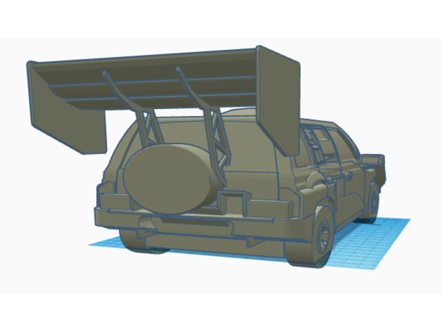 Suzuki escudo lanças pico 3D print model - Mito3D