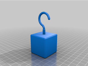 cube weight counterweight 3d print model - Mito3D