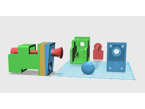 virtual pinball plinger 3d print model - Mito3D