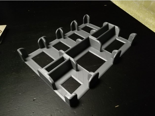 boite rangement jeux soci código nomes 3D print model - Mito3D
