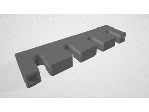 Chave fenda suporte modular monte 3d print model - Mito3D