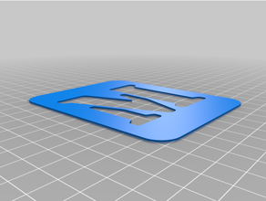 Pochoir estêncil 3d print model - Mito3D