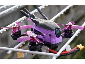 higgs drone corsa fpv corridore 3d print model - Mito3D