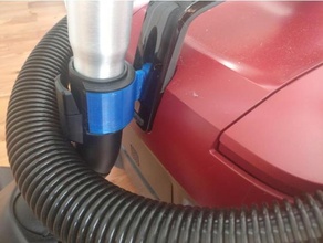 nilfisk elite hose holder vacuum 3d print model - Mito3D