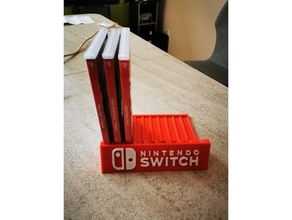 nintendo switch holder game case 3d print model - Mito3D